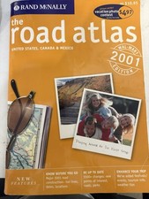 Rand Mcnally US Canada Mexico Road Atlas 2001