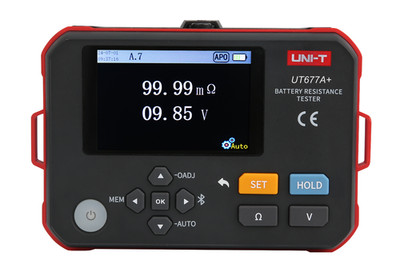 UNIT UT677A+ Bluetooth Battery Internal Resistance Tester Volt Temp Meter PC APP
