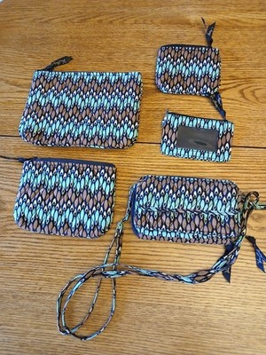 Vera Bradley Sierra Stream Set Of  5