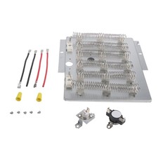 Dryer Heating Element Kit Including Thermostat and Fuse for Amana 503978 Models
