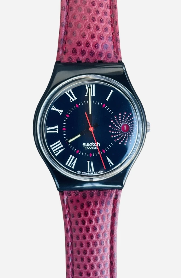 Винтажные часы Swatch BARAJAS GB416 1992 стандартные мужские редкие швейцарские кварцевые - Изображение 2 из 4