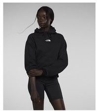 The North Face Womens Evolution Hi Lo Fleece Hoodie Black Large NEW 