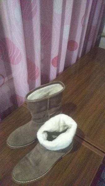 Women Carlo Pazolini Boots Grey Suede 36 #10H4