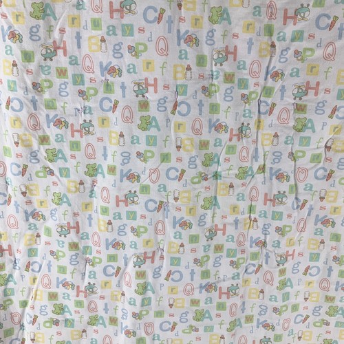 Vintage Handarbeit Schaukelpferd Pflege Bären Krippe Decke Quilt 40,75 "x 46" - Bild 4 von 4
