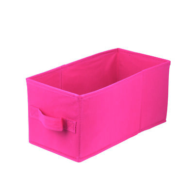 LAVITA Storage Box faltbare Aufbewahrung Boxen Universal 15x31x15 cm dunkelrosa