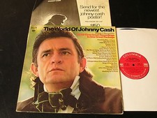 The World Of Johnny Cash - ORIGINAL 1970 2 LP W/RARE 360 Labels - NEAR MINT 