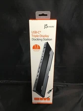 Authentic J5 Create JCD543 USB-C Triple Display Docking Station