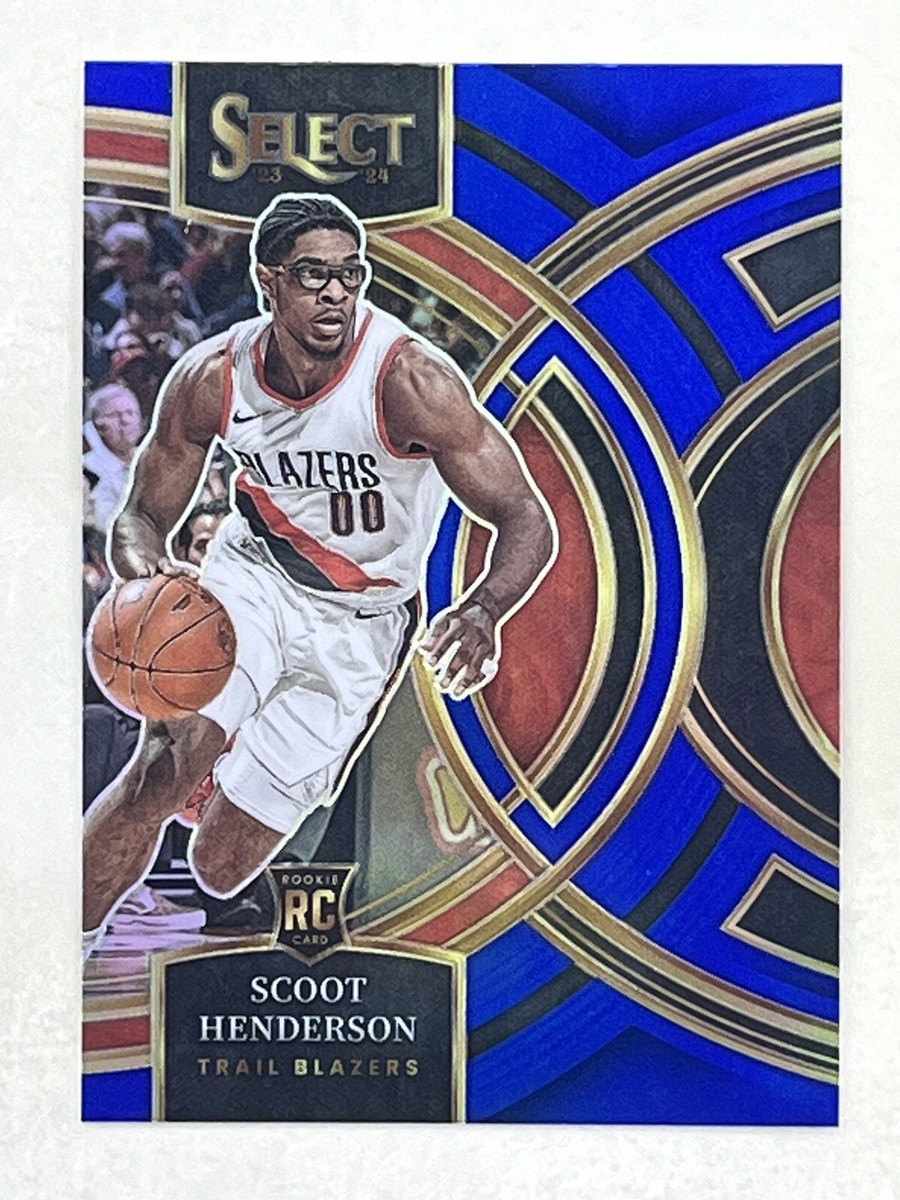 Scoot Henderson 2023-24 Panini Select Premier Silver Prizm