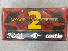Castle Creations Mamba Monster 2 1/8th Scale Brushless ESC 010-0108-00 Brand New