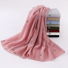 Muslim Women Long Headscarf Shawl Turban Head Wrap Islamic Scarves Stole Islamic