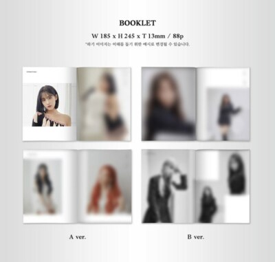 LOVELYZ 7th Mini Album [Unforgettable] Random Ver CD+P.Book+P.Card