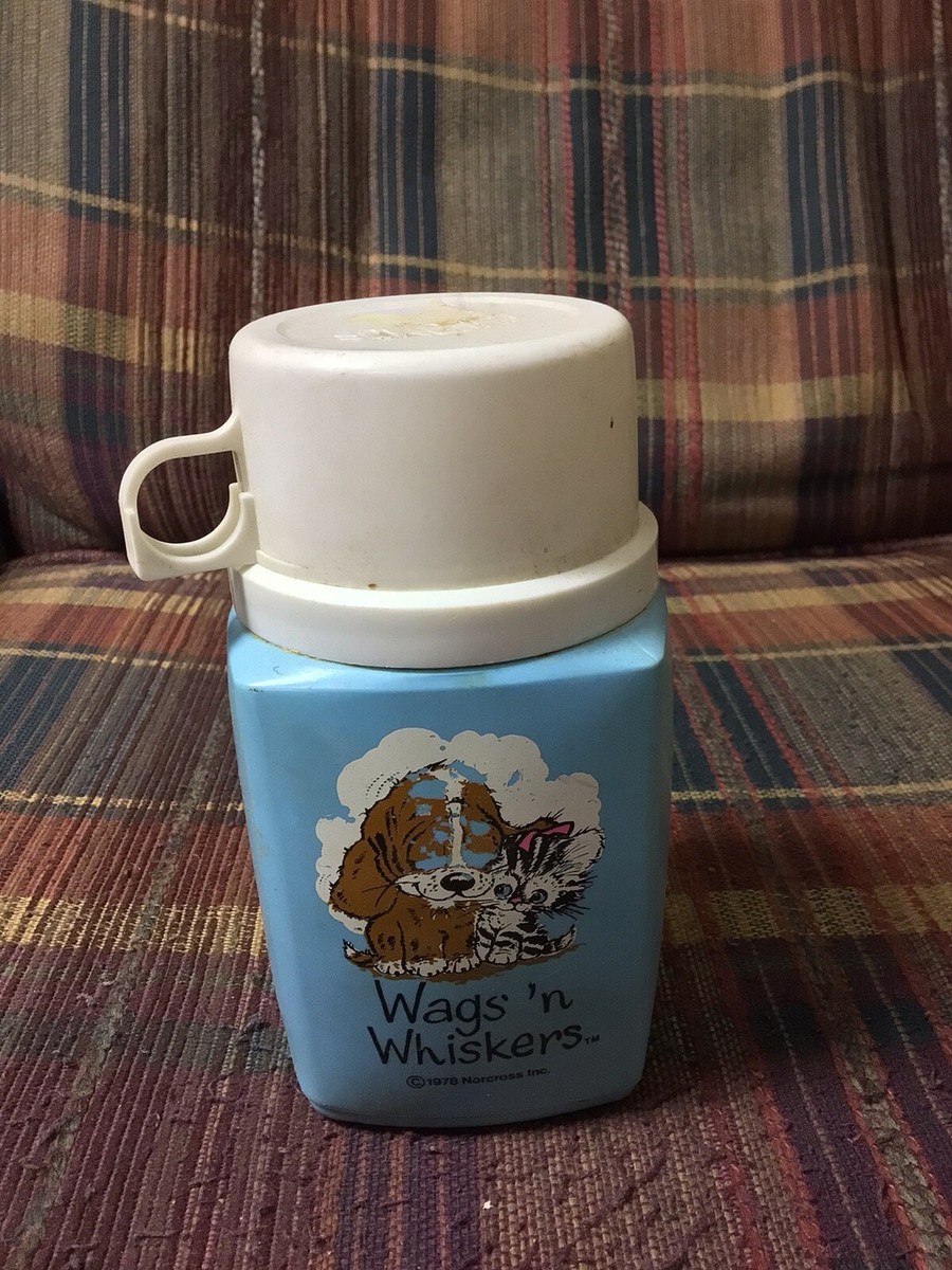 ヴィンテージ　レア　Wags'n Whiskers ランチボックス　サーモス Vintage 1976 Wags 'n Whiskers THERMOS 8oz | eBay