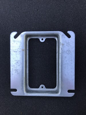 Junk Drawer #11 - 16 RACO  Galvanized Zinc Plaster Ring, For 4'' One Gang Box