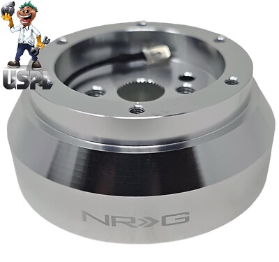 NRG Innovations Steering Wheel Short Hub SRK-170H-SSL + USPL Air Freshener