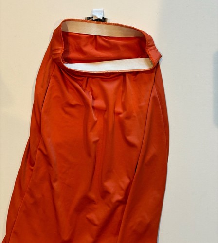 Urban Outfitters Satin Maxi Skirt Orange Size Small - Picture 6 of 9