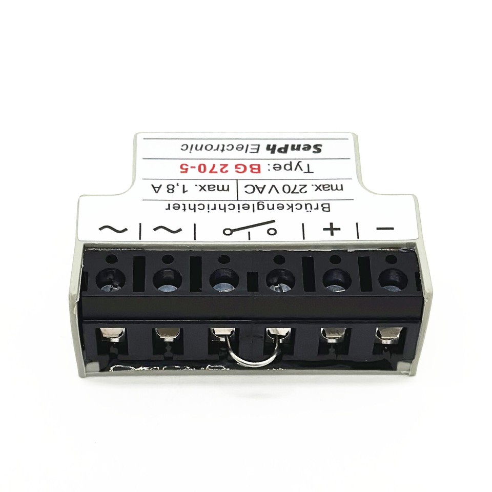 SENPH Brückengleichrichter Type: BG 270-5 270VAC 1,8A Full-Wave ...