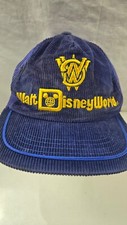 Walt Disney World Snapback Hat Vintage 80s Mickey Mouse Cap Nylon Meshback