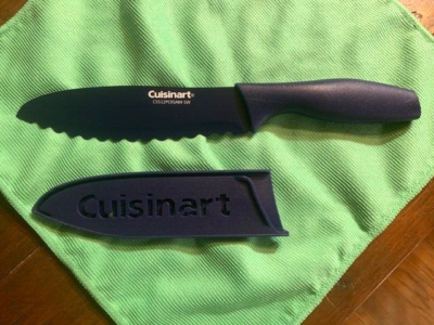 Cuisinart Santoku Knife Ceramic Coated Blue 11