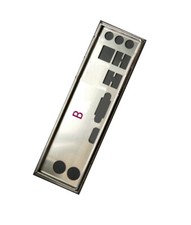 OEM I/O Shield For Biostar H110MHV3 Type B Motherboard Backplates IO