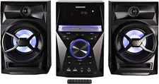 Magnavox 3-Piece CD Shelf System w/ Digital FM Stereo Radio Bluetooth NEW!!!