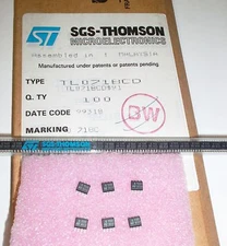 10pcs/10pcs TL071BCD LOW NOISE J-FET SINGLE OP AMP TL081 SO-8 NEW~