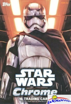 #ad #ad 2016 Topps CHROME Star Wars the Force Awakens Factory Sealed HANGER Box $22.95