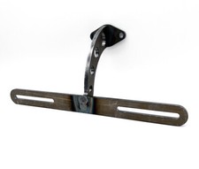 Universal Custom Steel Drilled License Plate Bracket For Street Hot Rod