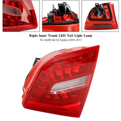 Fanale posteriore a led interno luce freno per AUDI A6 C6 berlina 2009-2011 4FD945093B - Foto 8 di 23