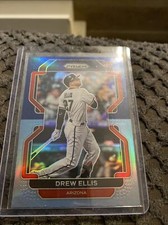 2022 Prizm Tier II Base Navy Blue-Carolina Blue #195 Drew Ellis - Diamondbacks