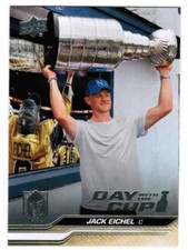 23/24 2023 UPPER DECK EXTENDED SERIES JACK EICHEL DC15 DAY WITH THE CUP VEGAS