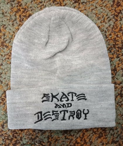 Thrasher Skate And Destroy Beanie | eBay