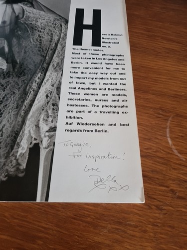 Helmut Newton Illustrated No 2 Pictures From an Exhibition 1st edition - Imagen 7 de 10