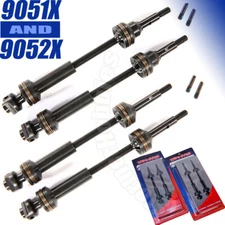 Traxxas HOSS 9051x and 9052X Constant-Velocity drive shaft sets, front and rear
