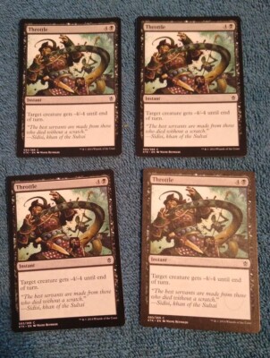 MTG KTK THROTTLE COMMON X4