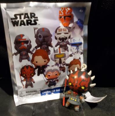 Monogram Star Wars Figural Backpack Clip Keychain Clone Wars Darth Maul