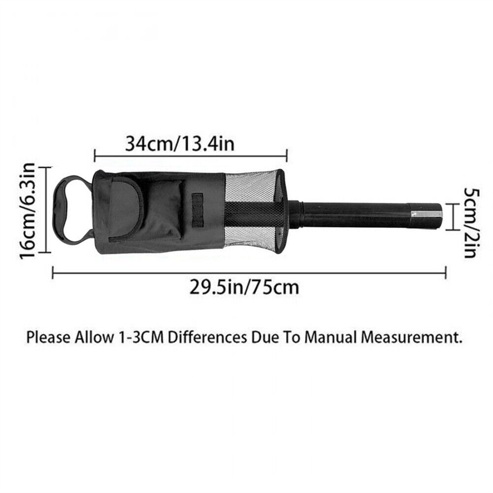 Portable Golf Ball Picker PickUp Golf Ball Retriever Storage Up To 70