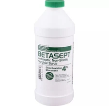 BETASEPT Antiseptic Surgical Scrub ChlorhexidineGluconate Solution 32 Ounces 2PK