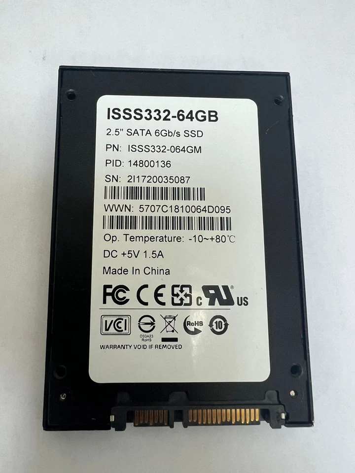 ssd hard drive 64gb 2.5 inch - Image 2 of 2