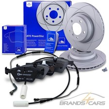 ATE POWERDISC BREMSSCHEIBEN Ø330 +BELÄGE VORNE FÜR BMW 1-ER E81 E87 3-ER E90 E91