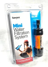 Sawyer MINI Water Filter SP128 Orange – 100K Gallons – New Sealed