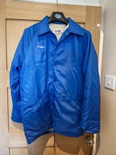 Vintage King Louie Pro Fit Coach Jacket  Royal Blue Size S (36-38) Made in USA