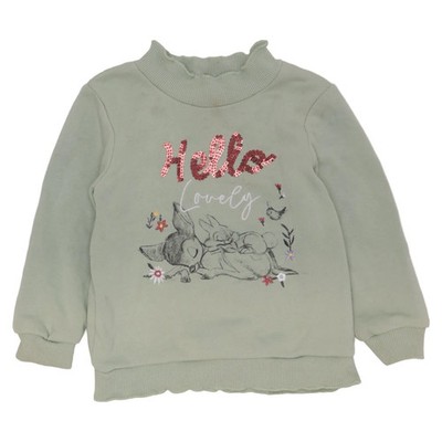 Disney, Sweatshirt, Größe: 92, Grün, Baumwolle/Polyester, Print, Sweat #RXl