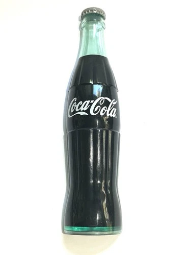 Vintage Coca Cola Plastic Bottle POS Display 9.75” Coke Advertising. RARE.