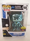 Funko Pop Batman Blue Chrome Toy Tokyo SDCC San Diego 2017 In pop Protector LE