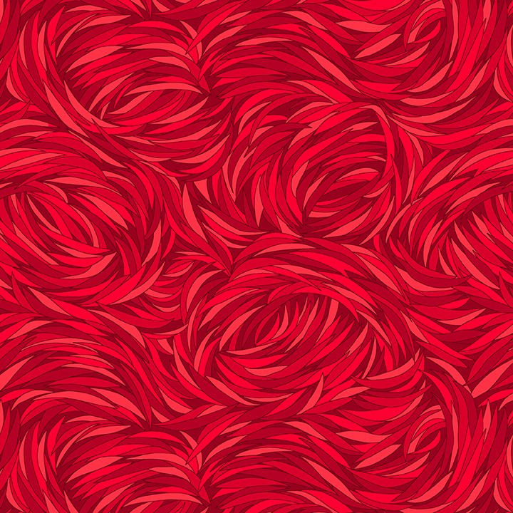 Basics Fabric | Tempest Swirl Ruby Red | Studio E YARD