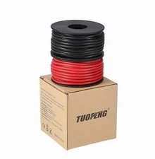 TUOFENG 16 awg Electronic Wire,66 Feet Silicone Wire Flexible Tinned Copper W...
