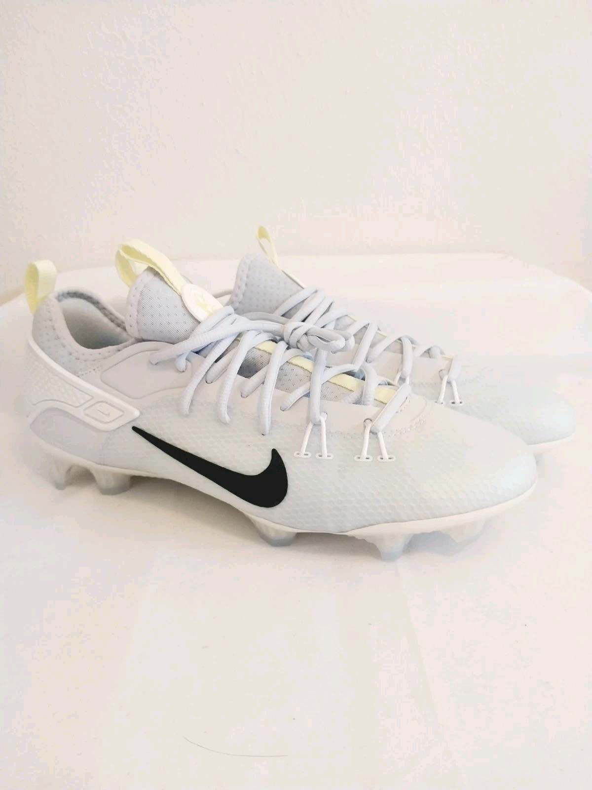 Nike Alpha Huarache 9 Elite Low Lax Grey Football Cleats Mens Size 13 thumbnail 8