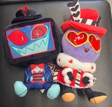 Hazbin Hotel Plush Doll Vox Valentino Round One Limited Set Of 2 New 20cm