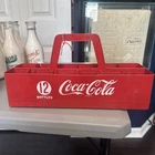New ListingVINTAGE Coca-Cola Coke Bottle Pop Crate Carrier Plastic Holds 12 Bottles