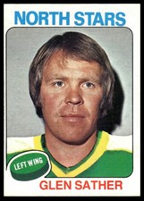 1975-76 Topps #222 Glen Sather